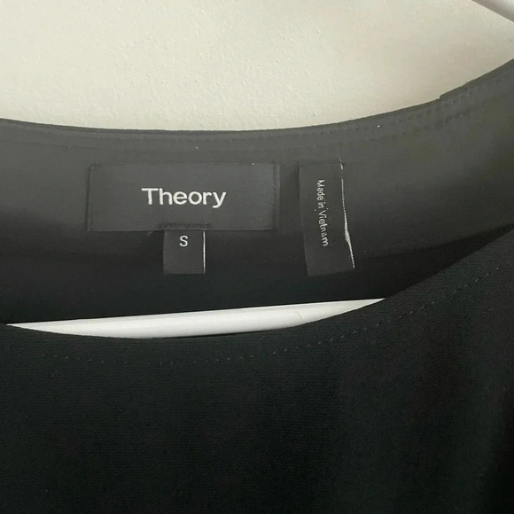 THEORY RAGLAN TIE DRESS MAXYNE CREPE S - Picture 4 of 4